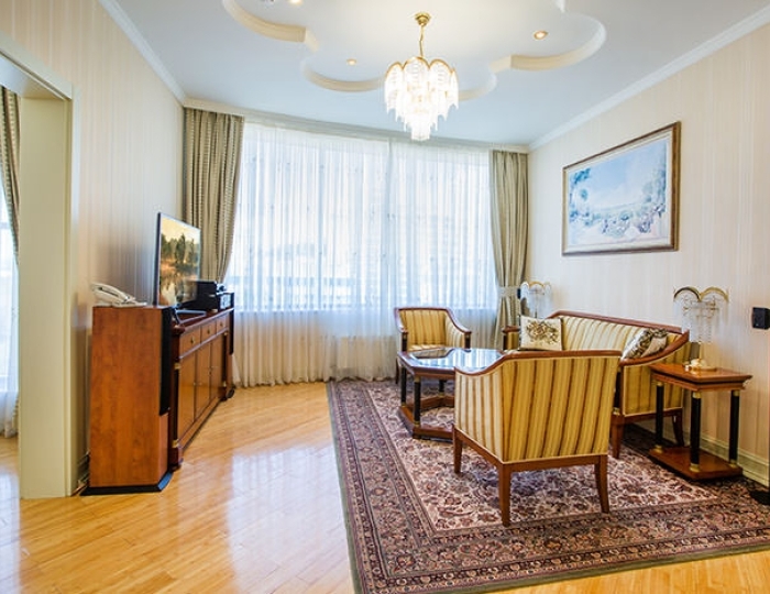 Апартамент 3-комнатный без балкона (№803) - Санаторий «Черноморье» РЖД-Здоровье Сочи